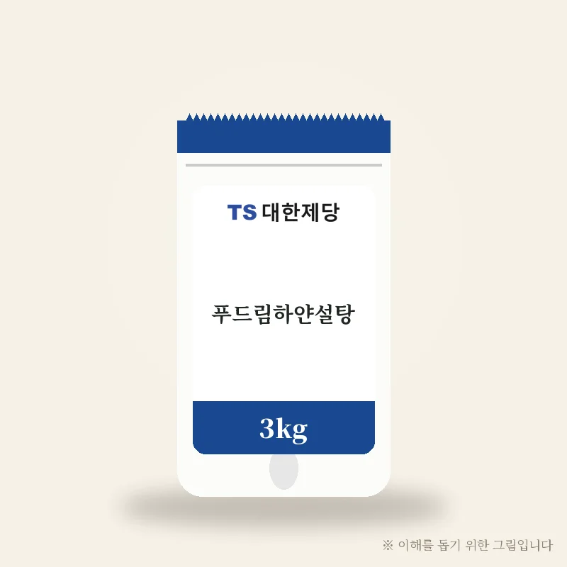 푸드림하얀설탕 3KG 제품 그림