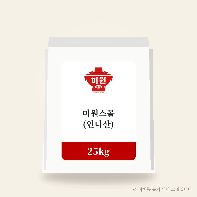 미원스몰 25KG(인니산) 제품 그림