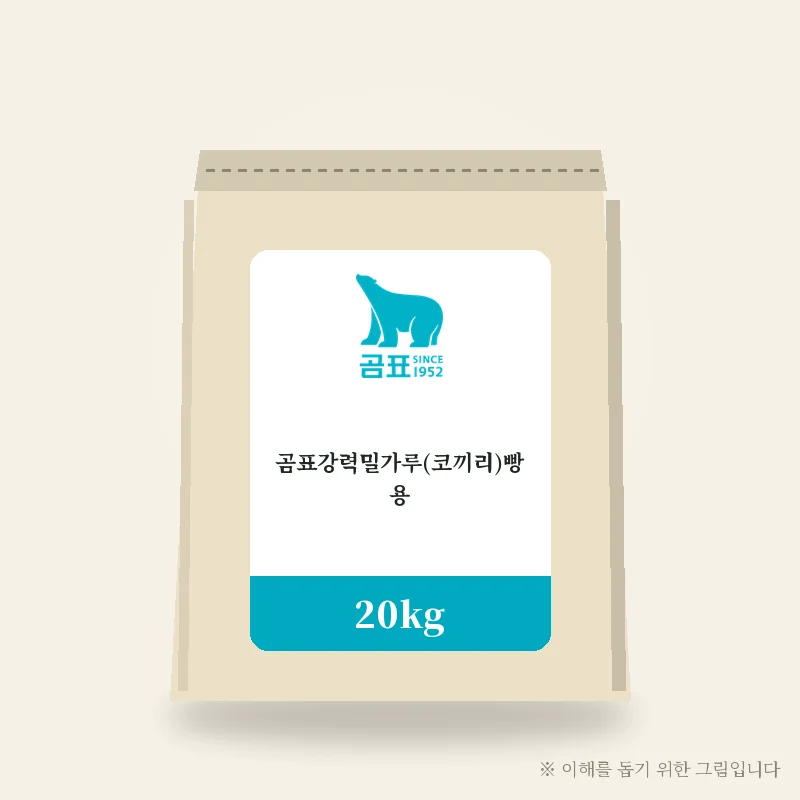 곰표강력밀가루(코끼리)빵용 20kg 제품 그림